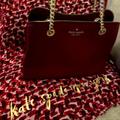 Kate Spade Accessories | Host Pickkate Spade Scarf Matches The Kate Spade Bag For Sale! | Color: Red | Size: Os