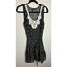 Anthropologie Dresses | Fei Ditsy Floral Dress Size Medium Black Anthropologie Crochet Trim | Color: Black/Blue/Cream/Pink/Yellow | Size: M