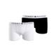 Trunk TOMMY HILFIGER UNDERWEAR Gr. 164/170, 2 St., schwarz-weiß (white, black) Kinder Unterhosen Boxershorts