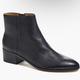 J. Crew Shoes | J. Crew Walker Leather Ankle Boots Size 9.5 Style Aa519 Women’s Black Bootie | Color: Black | Size: 9.5