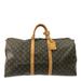 Louis Vuitton Bags | Auth Louis Vuitton Keepall Bandouliere 55 Monogram Boston Bag | Color: Brown | Size: Height : 12.2 Inch Width : 21.65 Inch