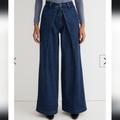 Madewell Jeans | Extrawide-Leg Trouser Jeans In Poyner Wash | Color: Blue | Size: 28