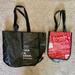 Lululemon Athletica Bags | Lululemon Bundle Of One Big Black Tote And One Small Red Tote Lunch Bag Yoga | Color: Black/Red | Size: Os