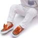 Vans Shoes | #45 New With Tags Vans V Tiger Shark Slip On Sneakers | Color: Black/Orange | Size: 4bb