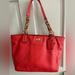 Coach Bags | Coach Madison Soft Leather Red/Pink Handbag Tote | Color: Pink/Red | Size: Os