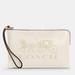 Coach Bags | Coach Large Corner Zip Wristlet With Horse And Carriage | Color: Cream/Gold | Size: 7.75”Lx4.75”Hx1/2”W