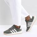 Adidas Shoes | Adidas Women’s Original 70’s Flashback Flb Olive Green Sneakers Size 6.5 | Color: Green | Size: 6.5