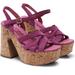 Free People Shoes | Free People Lisbon Platform Sandal - Purple - Size 9 | Color: Purple | Size: 9