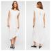 Free People Dresses | Free People Beach Meghan Twist Front Maxi Dress White Oversized Large | Color: White | Size: L