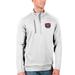 Men's Antigua White/Silver Missouri State University Bears Generation Half-Zip Pullover Jacket