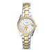 Women's Fossil Tennessee Volunteers Scarlette Mini Two Tone Stainless Steel Watch