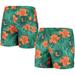 Men's Green Miami Hurricanes Swimming Trunks