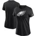 Women's Nike Black Philadelphia Eagles Logo Essential T-Shirt