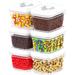 DWËLLZA KITCHEN 0.3L Airtight Food Storage Containers with Lids Set of 6