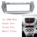1DIN Car Radio Fascia for SUZUKI Alto NISSAN Pixo Maruti A-Star Stereo Dash Fit Kit Install Fascia