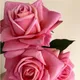 4 pièces artificielle hydratant Rose fleur vraie touche fausses fleurs Rose Weding décor fleur