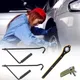 car Labor-Saving Jack Ratchet Wrench with Ergonomic Handle Long Lug Wrench for auto Scissor Jack