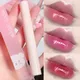 6 Color Crystal-frozen Glossy Lip Glaze Plumper Lasting Non-stick Cup Silky Lip Gloss Water Light