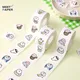 500pcs/roll Cute Animal Kawaii Packaging Decoration Sealing Sticker Thank You Stickers for Business