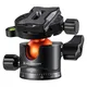 K&F Concept Tripods Head Camera Tripod Ball Head Adapters 360 Degree BallHead 1/4 Inch Quick Release