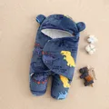 Soft Newborn Baby Wrap Blanket Spring Cartoon Baby Sleeping Bags Baby Blankets Dinosaur Wrap Blanket