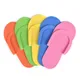 12Pairs Disposable Foam Slippers Foot Care EVA Foam Pedicure Slippper For Hotel Nail Salon Spa