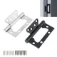 Stainless Steel Heavy Duty Door Hinges 4 x 3Inch Smooth Movement Wooden Door Mute Non Mortise Door