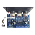 Carte d'amplificateur de puissance numérique 2.1 canaux + câble audio AUX 2x25W + 50W BTpig