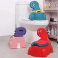Pot de dinosaure de dessin animé pour enfants siège de toilette portable pour bébé pot