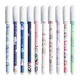 Staacquaring-Stylo à pression lavable pour enfants 0.5mm bleu étudiant melon al gel effaçable