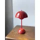 Nordic Retro Cordless Touch Table Lamp Dimmable Rechargeable Mushroom Table Lamp Small Bedside Lamp