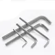 1.5mm ~ 22mm multifunctional Allen wrench L-type nickel plated stainless steel screwdriver flat head