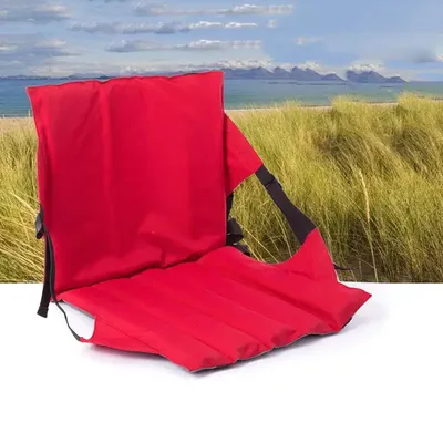 Sport Folding Padded Chair Seat For Stadium Bleacher Football Sports Outdoor Concert Beach Chair