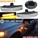 2x NEW Dynamic Blinkers For Land Rover Range Rover Sport Discovery 3 4 Freeland 2 LED Side Fender