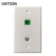 SC APC Fiber Optical US Wall Faceplate SC-SC With CAT5E RJ45 LAN Female Pass Through Outlet Panel in
