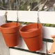 Terracotta Pots Hangers Triangular Shaped Metal Racks Simple Hanger For Hangings Flower Baskets