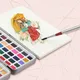 Solid Watercolor Paints Water Colours Set for Art Painting Nail Design 058