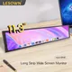 LESOWN Small Stretched Screen LCD Wide Bar Monitor 11.3 8.8 7.9 inch 440x1920 IPS HDMI Expand