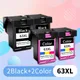 63XL Remanufactured for HP 63 63 XL Refilled Ink Cartridge for HP Envy 4510 4511 4512 4513 4516 4517
