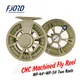 FJORD Crappie Fly Fishing Reel Fly Wheel CNC Machined High Quality Double Entangled Line Equipped
