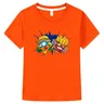 Kinder Superzings T-Shirts für Mädchen Kostüm Super Zings Cartoon Casual T-shirt Kinder Kleidung der