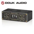 Douk audio u6 mini retro 6 port usb docking station mit voltmeter usb ladegerät hub home/deskop