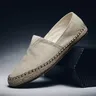 Men Casual Shoes New Man's Sneakers Linen Men's Sneakers Flat Fisherman Cloth Sneakers Shoes Male