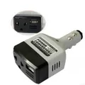 DC 12/24V bis AC 220V USB Auto mobile Wechsel richter Adapter Auto Auto Stromrichter Ladegerät für