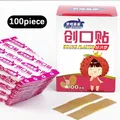 100 piece band-aid breathable wound hemostasis band-aid household non-woven economical band-aid