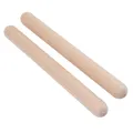 1pair Wooden Drum Stick For Percussion Rhythm Learning Education Toddler Kid Beginners Drum Sticks