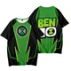 Ben10 Alien Force 3D Print T Shirt Women Men Summer O-neck Short Sleeve Funny Tshirt Ben Tennyson