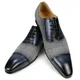 High Quality Genuine Leather Shoes None Woven Elegant Stylish Designer Shoes for Mens Lace-up New