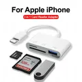 3 in 1 SD TF Kartenleser für Apple iPhone 14 12 13 11 Pro Max XR XS USB C Kamera Konverter für iPad