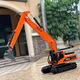 1/50 Scale Diecast Metal Excavator Truck Model Toys Vehicles for Kids Boys Gift Construction Car Toy